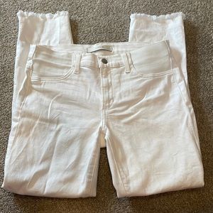 White Maternity Joe’s Skinny Jeans